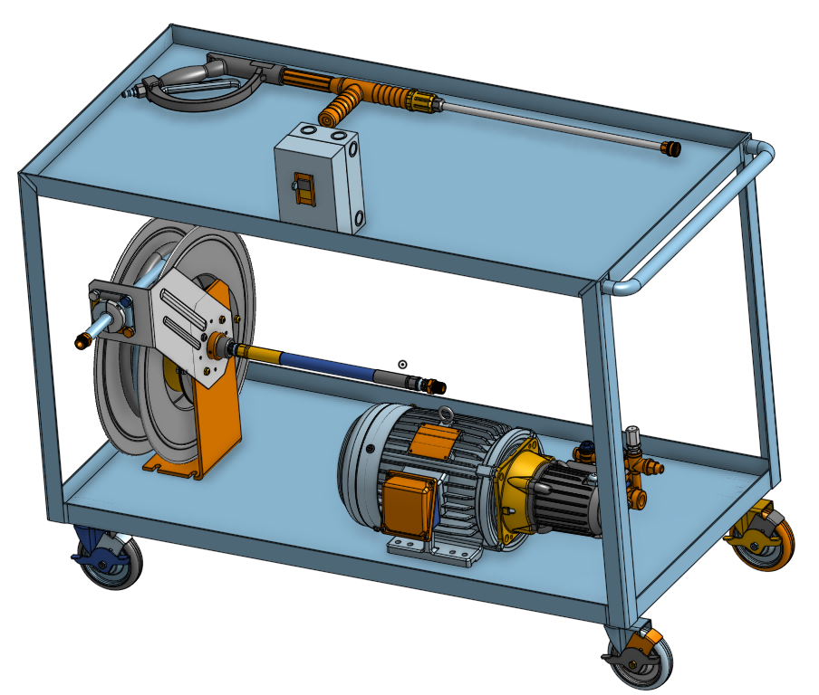 Washdown Portable - Concrete Mixer