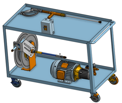 Washdown Portable - Concrete Mixer
