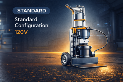 Portable industrial oil filter cart for gearbox lubrication systems hydraulic oil filtration and contamination control b